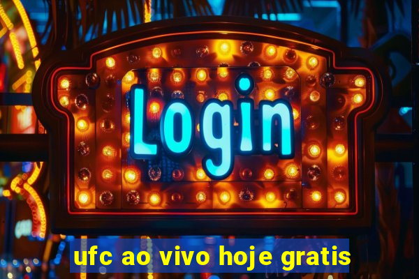 ufc ao vivo hoje gratis