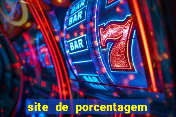 site de porcentagem de jogos slots