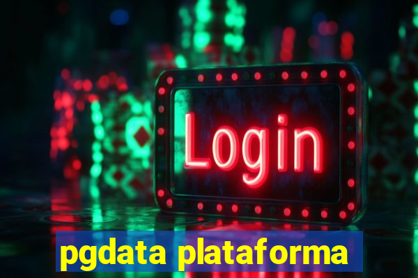 pgdata plataforma