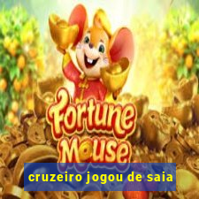 cruzeiro jogou de saia