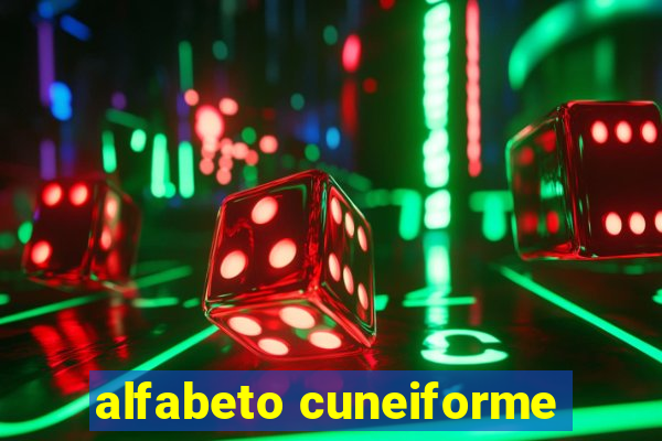 alfabeto cuneiforme