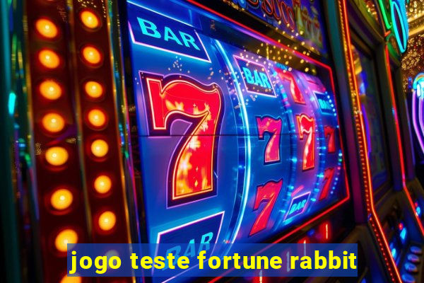 jogo teste fortune rabbit