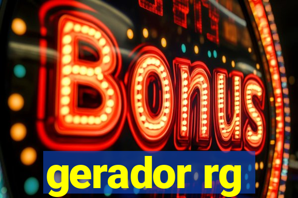 gerador rg