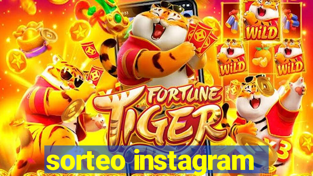 sorteo instagram