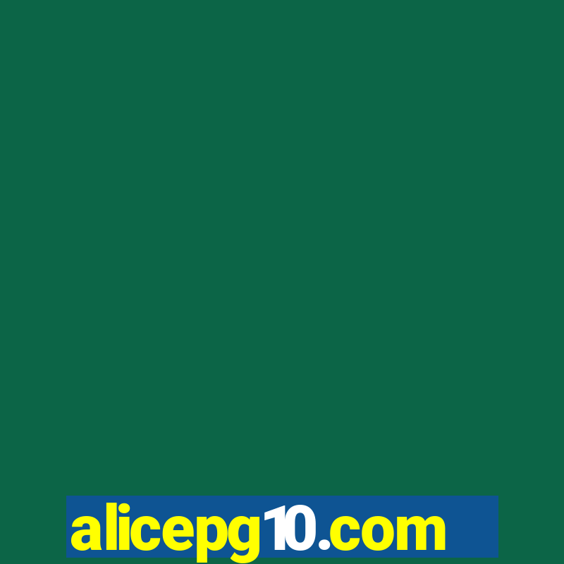 alicepg10.com