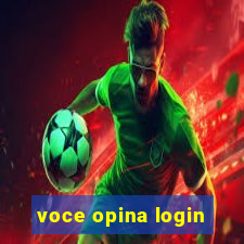 voce opina login